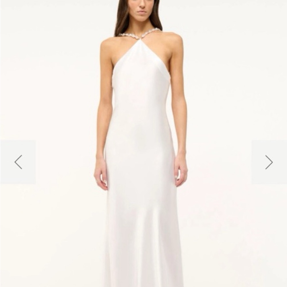 STAUD Cadence Pearl Dress